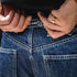 Men's Retro Straight Leg Denim Jeans – Heavyweight Mid Waist Workwear